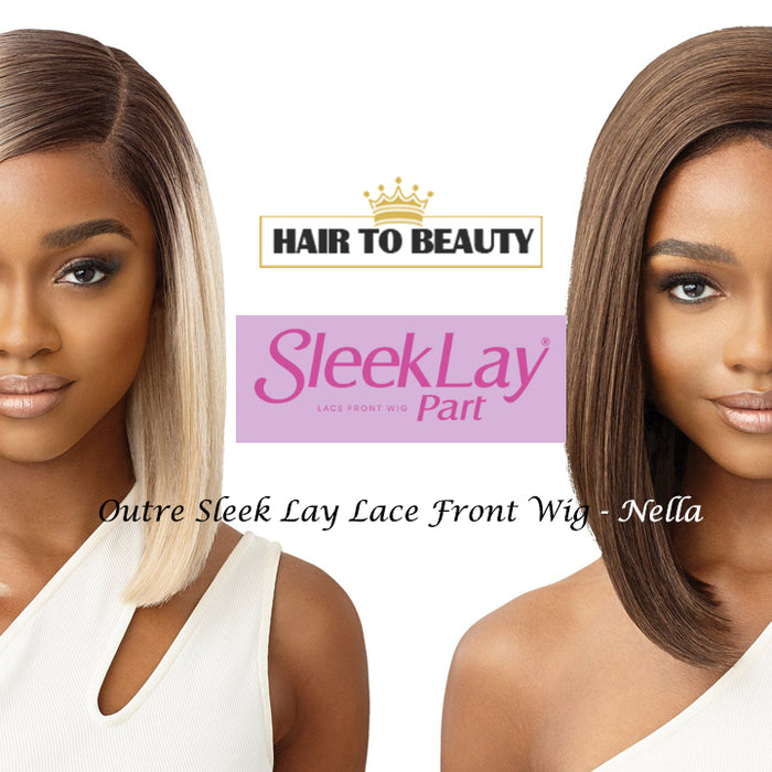 Outre Sleek Lay Lace Front Wig (NELLA) - Hair to Beauty Quick Review