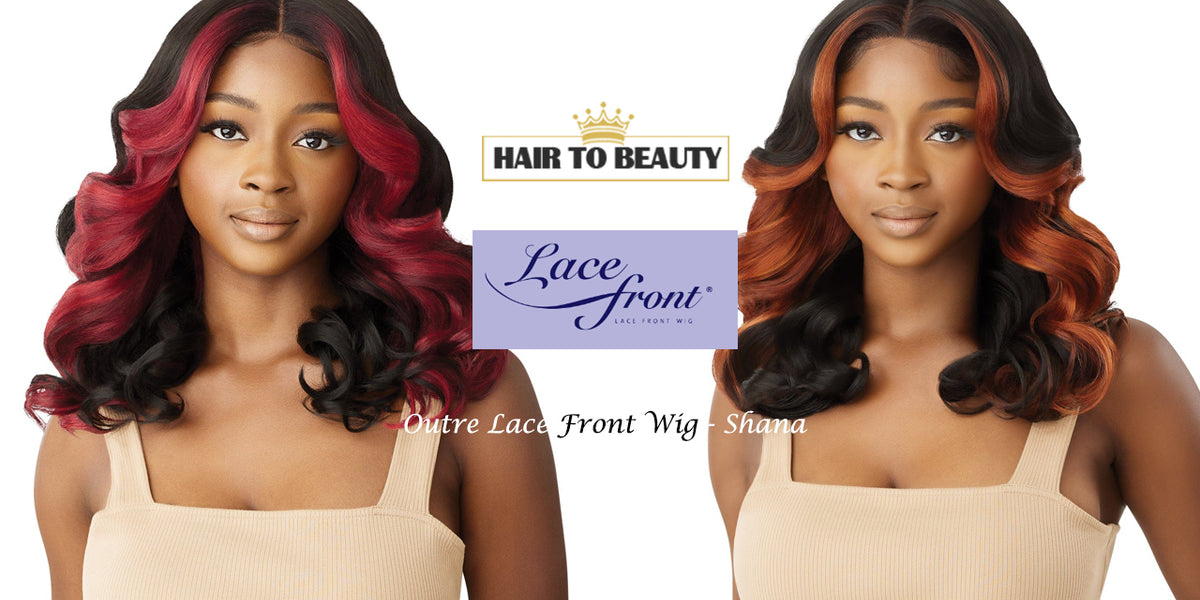 Outre Color Bomb Lace Front Wig (SHANA) - Hair to Beauty Quick Review