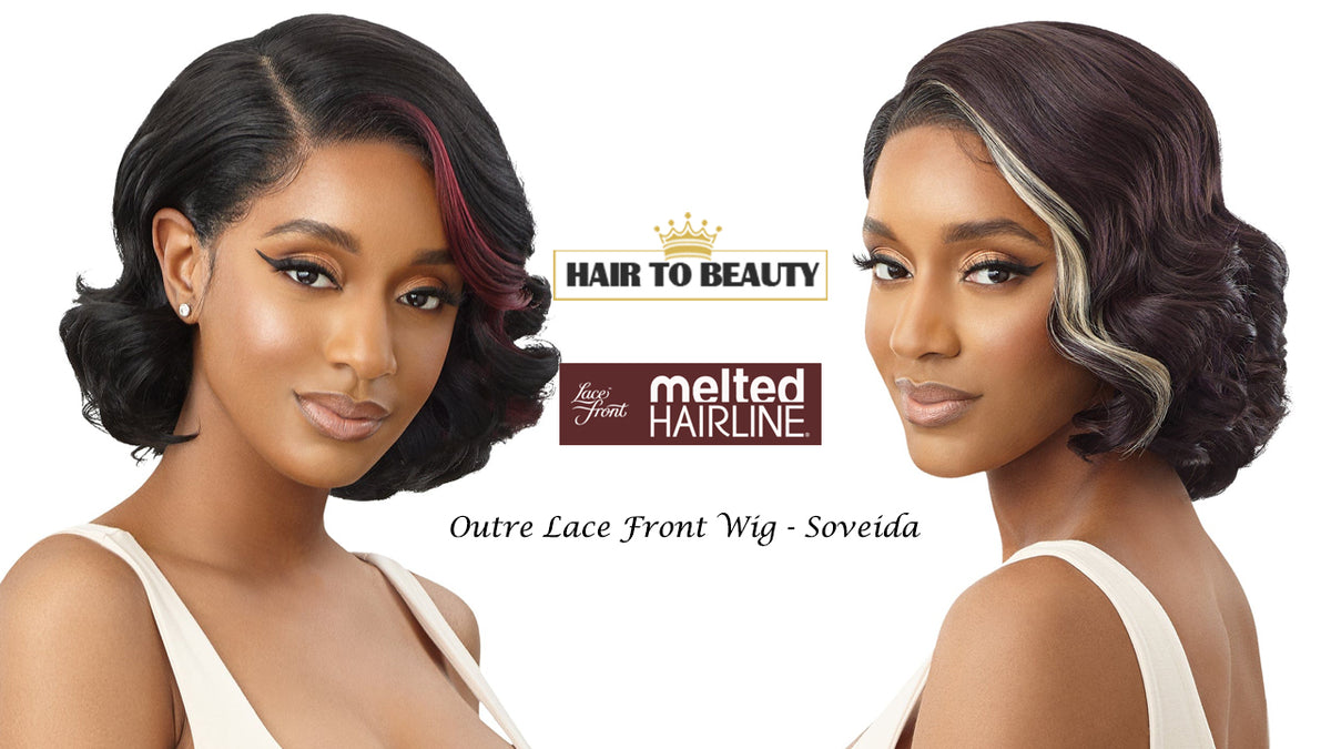 Outre Melted Hairline Lace Front Wig SOVEIDA Hair to Beauty Quick