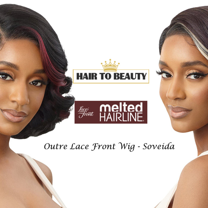 Outre Melted Hairline Lace Front Wig (SOVEIDA) - Hair to Beauty Quick Review