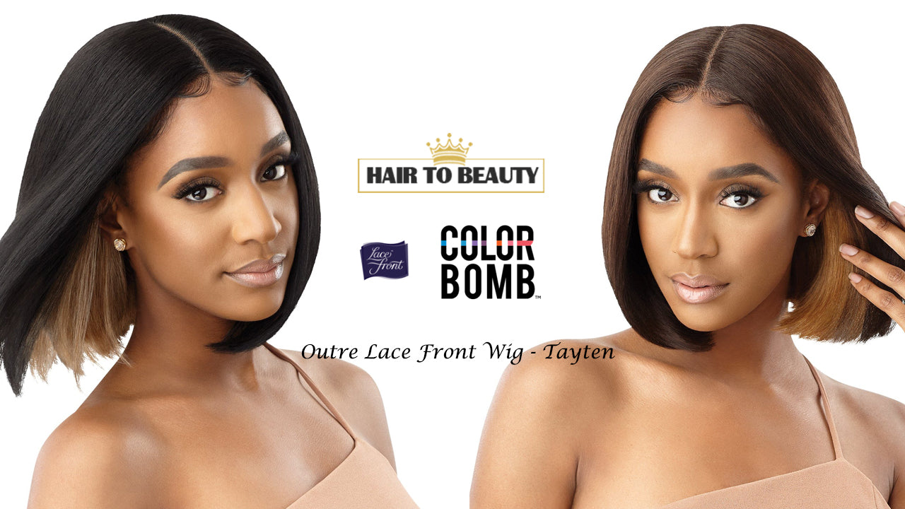 Outre Lace Front Wig (TAYTEN) - Hair to Beauty Quick Review