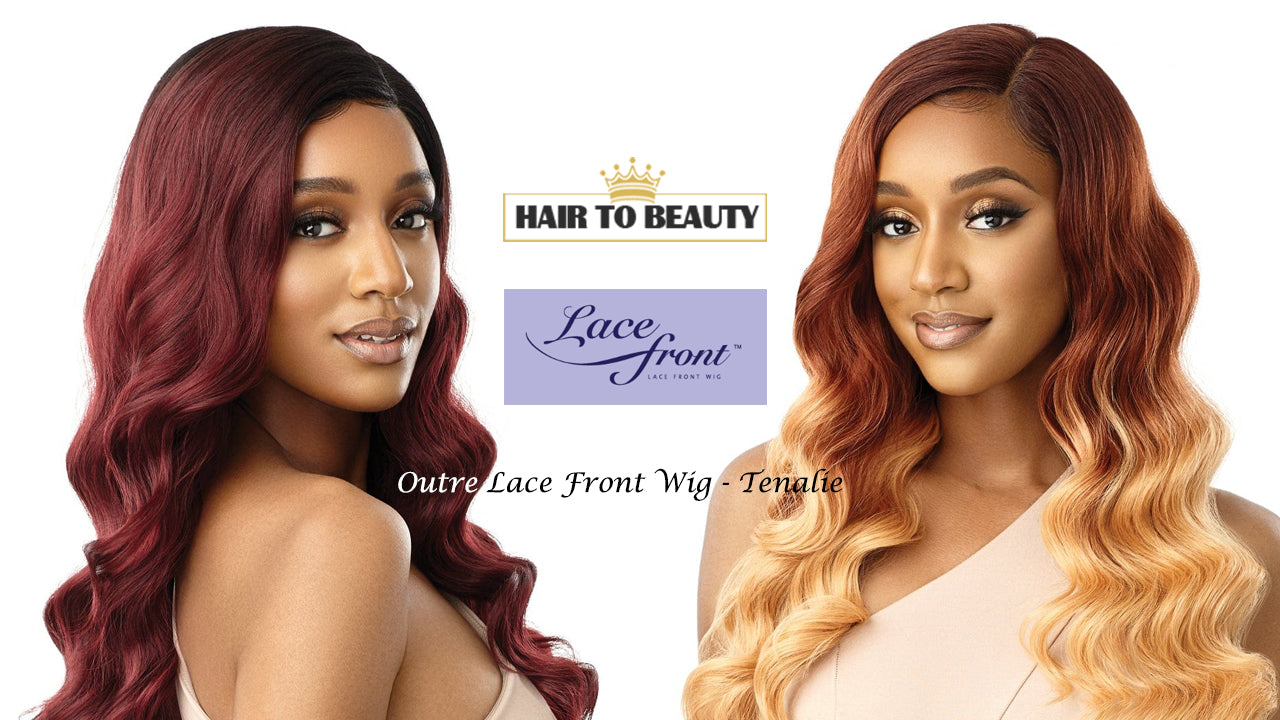 Outre Lace Front Wig (TENALIE) - Hair to Beauty Quick Review