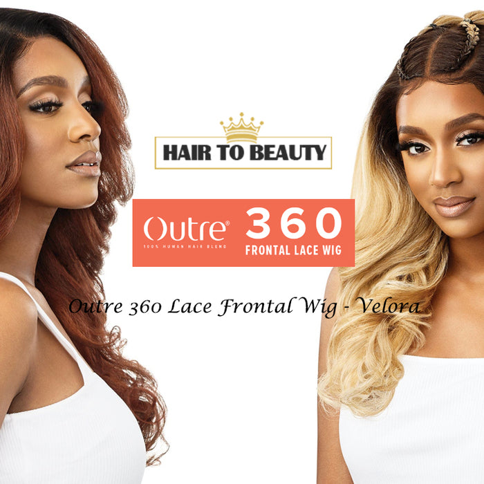 Outre 360 Lace Frontal Wig (VELORA) - Hair to Beauty Quick Review