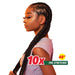 10X X-PRESSION 48" - Sensationnel Pre-Stretched Kanekalon Braid