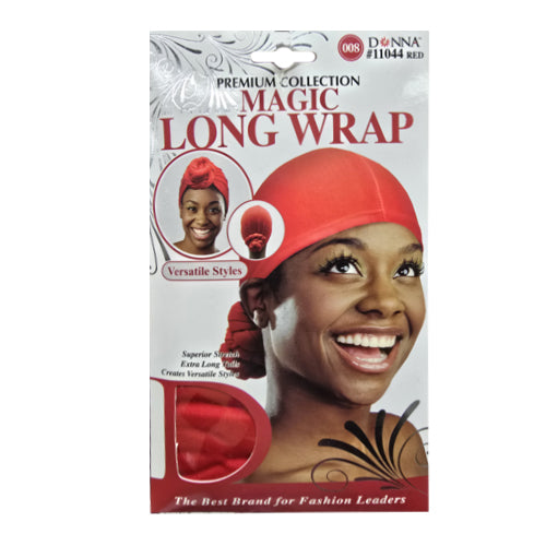 DONNA - Premium Collection Magic Long Wrap 11044 RED
