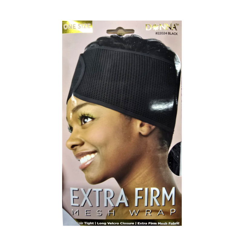 DONNA - Premium Collection Extra Firm Mesh Wrap 22024 BLACK