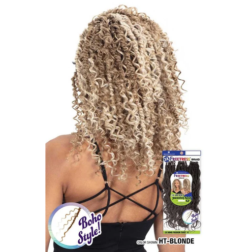 Freetress Synthetic Crochet Braid - 3X BOHO PASSION TWIST 12"