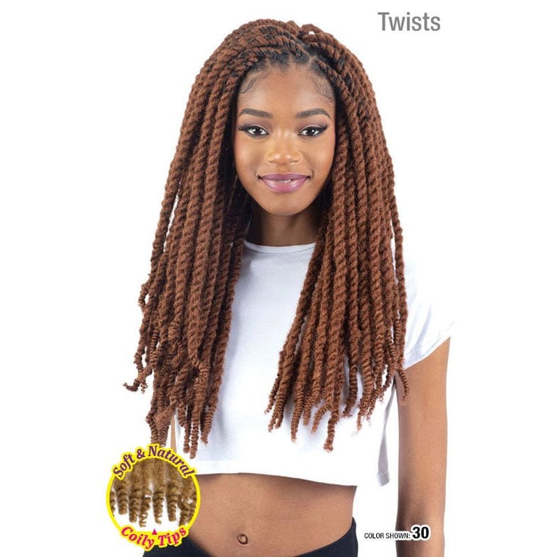 Freetress Equal Synthetic Braid - 3X CUBAN TWIST SOFT & NATURAL 22"