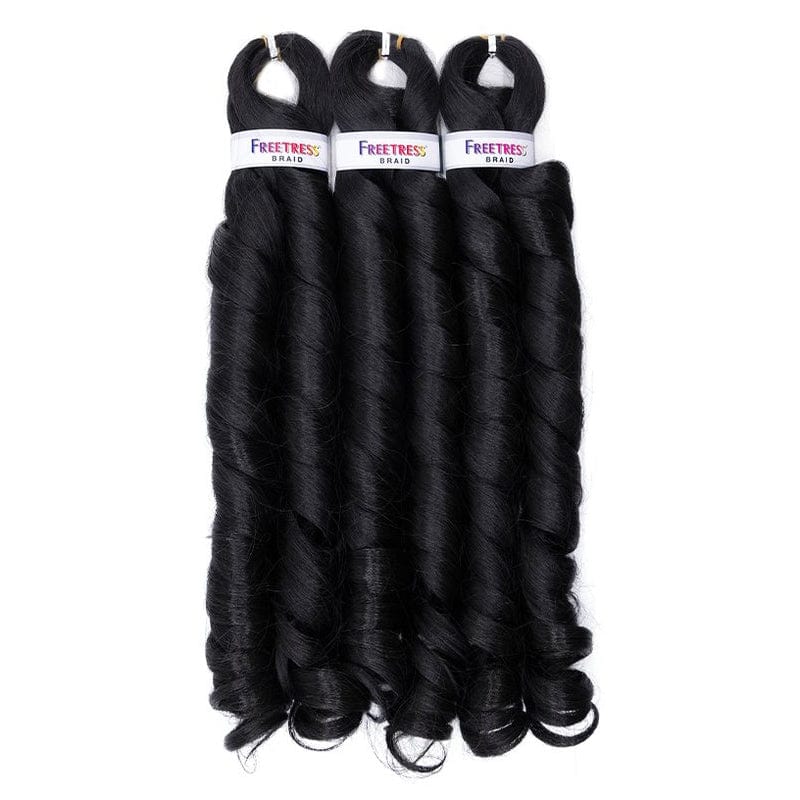 3X FRENCH CURL BRAID 22" | Freetress Synthetic Crochet Braid