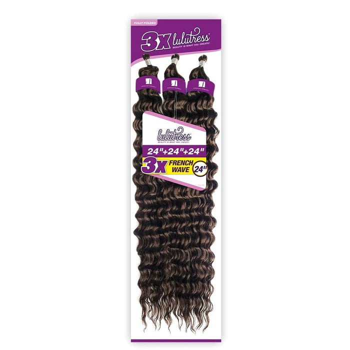 3X FRENCH WAVE 24″ | Sensationnel Lulutress Synthetic Braid