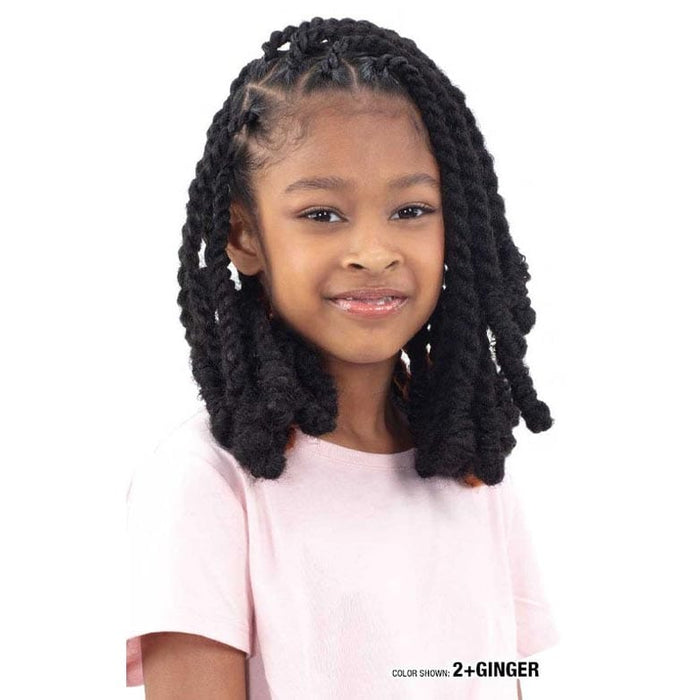 3X KIDS CUBAN TWIST SOFT & NATURAL 12" - FreeTress Equal Synthetic Braid