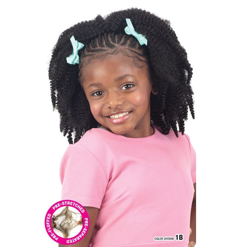 3X KIDS-PRE-FLUFFED POPPIN' TWIST 12" | Freetress Synthetic Crochet Braid