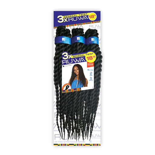 3X RUWA SENEGAL TWIST 18" | Sensationnel Synthetic Braid