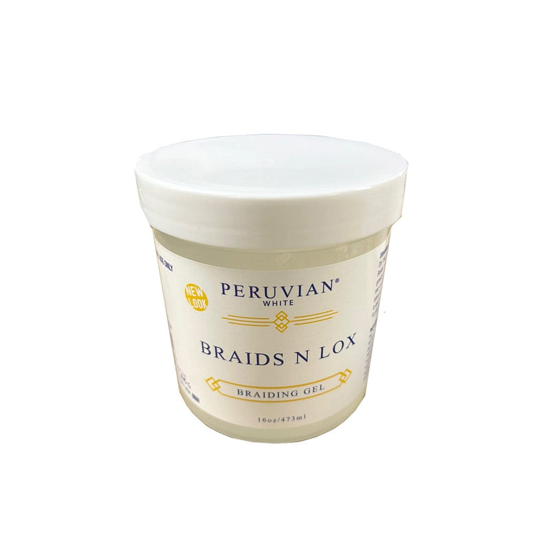 PERUVIAN WHITE | Braids N Loc Braiding Gel 16oz