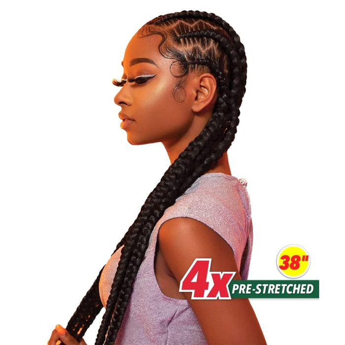 4X X-PRESSION 38" | Pre-Stretched Kanekalon Braid | Hair to Beauty.