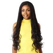 4×4 BRAIDED BOX FRENCH CURL 30" | Sensationnel Cloud9 Synthetic Lace Wig