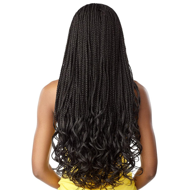 4×4 BRAIDED BOX FRENCH CURL 30" | Sensationnel Cloud9 Synthetic Lace Wig