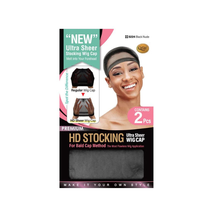 QFITT | HD Stocking Ultra Sheer Wig Cap
