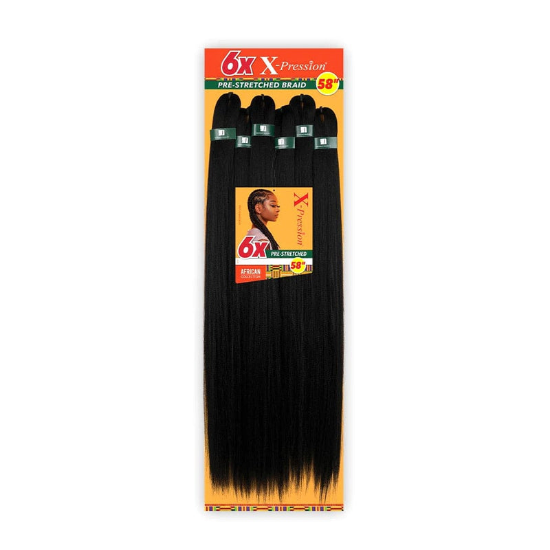 6X PRE-STRETCHED 58" | Sensationnel X-Pression Kanekalon Braid