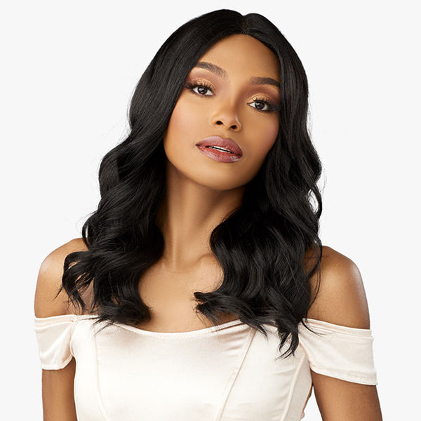 Sensationnel Glamzy Glueless HD V-Part Lace Wig - ARIA