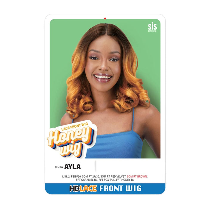 LF-HW AYLA - Zury Sis Honey Wig HD Lace Front Synthetic Wig