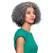 Foxy Silver Synthetic Lace Part Wig - ALLISON