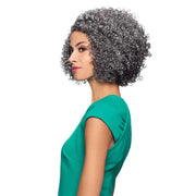 Foxy Silver Synthetic Lace Part Wig - ALLISON