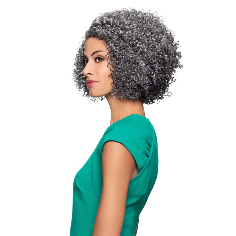 Foxy Silver Synthetic Lace Part Wig - ALLISON