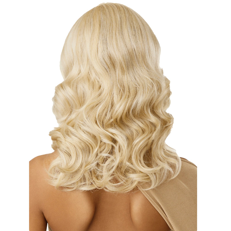 Lay Front Outre Sleek Lay Part Synthetic Lace Front Wig - ALUNA — Hair to Beauty