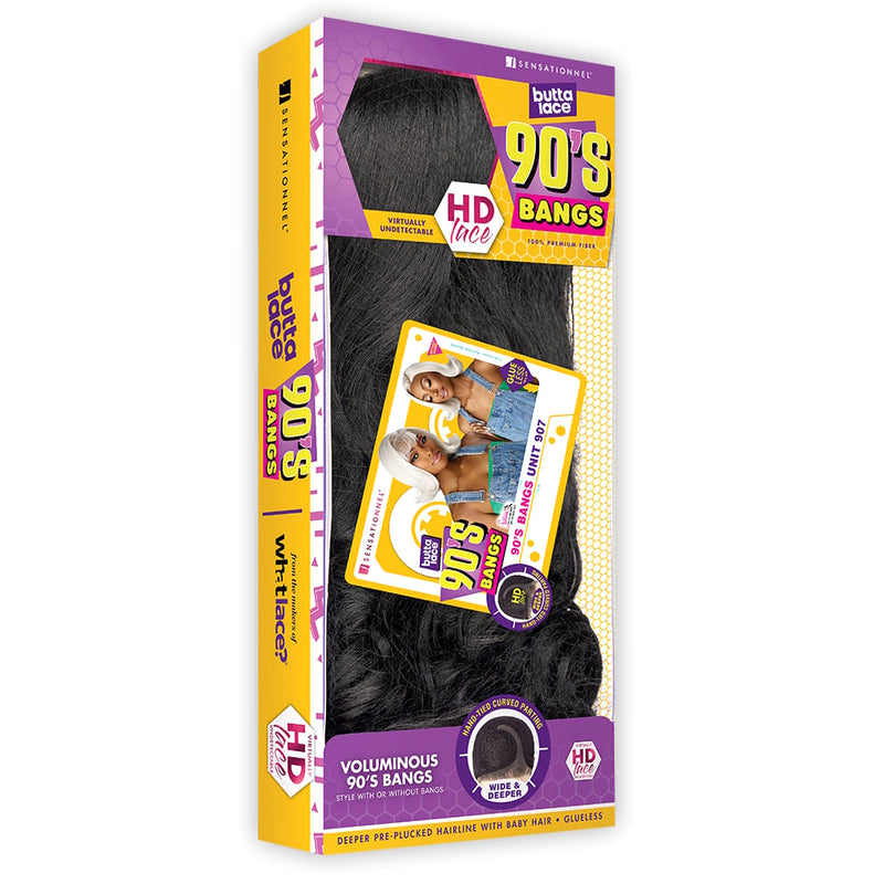 Sensationnel Butta Lace Synthetic HD Lace Front Wig - 90'S BANGS UNIT 907