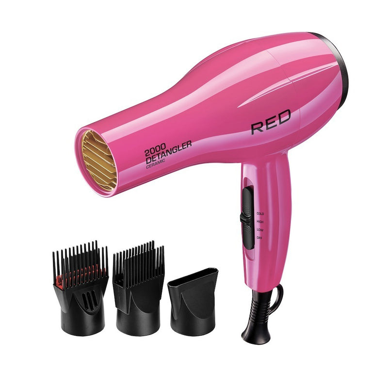 RED BY KISS - 2000 Ceramic Detangler Dryer