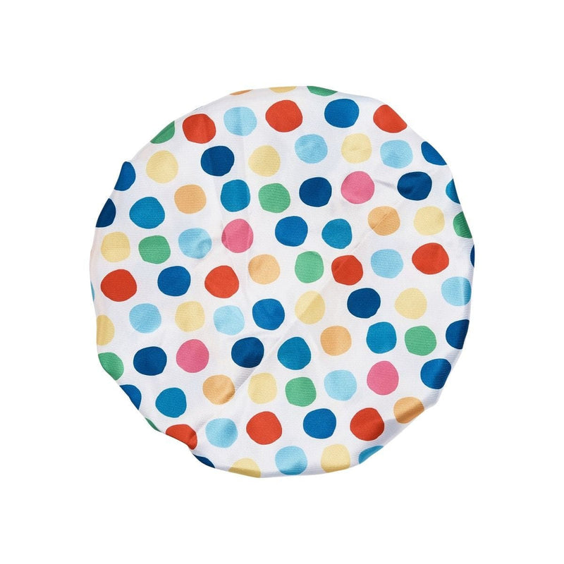 RED BY KISS | Toddler Satin Bonnet Multi Dots BH06