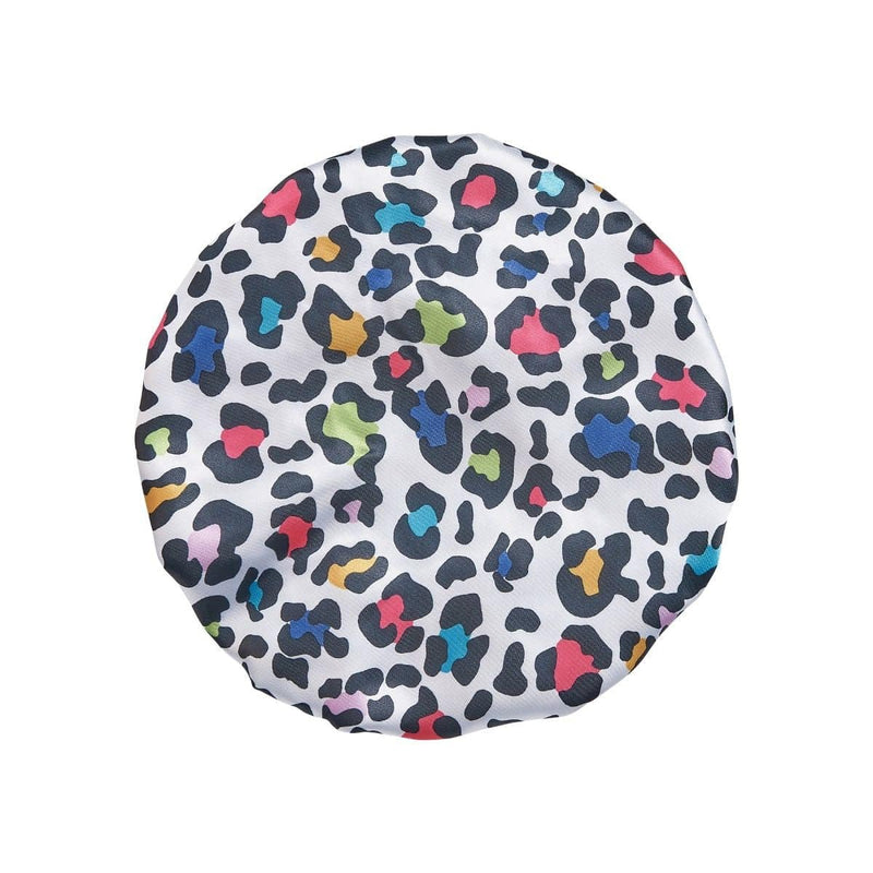 RED BY KISS | Toddler Satin Bonnet Multi Leopard BH07