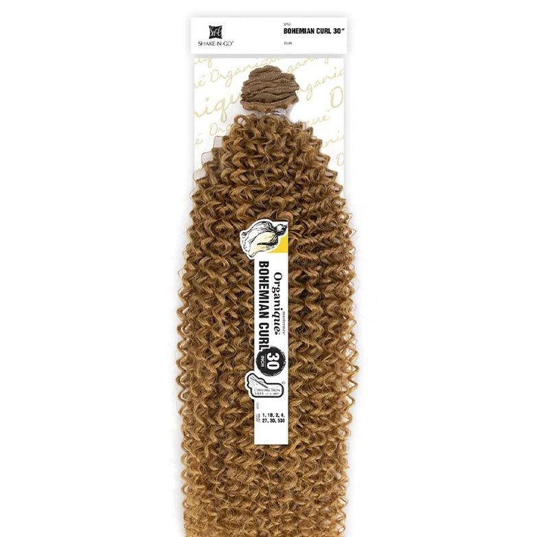 Shake N go Organique Mastermix Synthetic Weave - BOHEMIAN CURL 30"