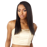 STRAIGHT 14" | Sensationnel Empire 7PCS Butterfly Clip-In Human Hair Pieces