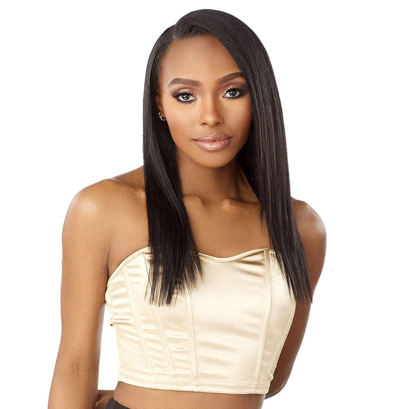 STRAIGHT 14" | Sensationnel Empire 7PCS Butterfly Clip-In Human Hair Pieces