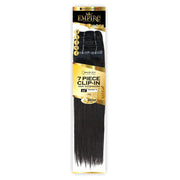 STRAIGHT 14" | Sensationnel Empire 7PCS Butterfly Clip-In Human Hair Pieces