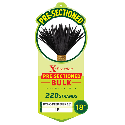 Outre X-Pression Pre-Sectioned Bulk Braid - BOHO DEEP BULK 18"