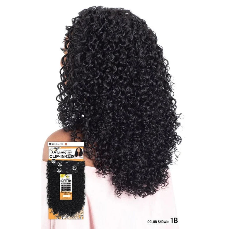 Shake N Go Organique Mastermix 9pcs Clip-In - BURMESE CURL 18"