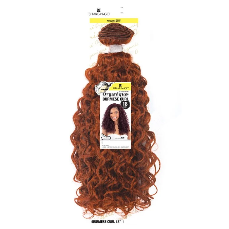 Shake N Go Organique Mastermix Synthetic Weave - BURMESE CURL