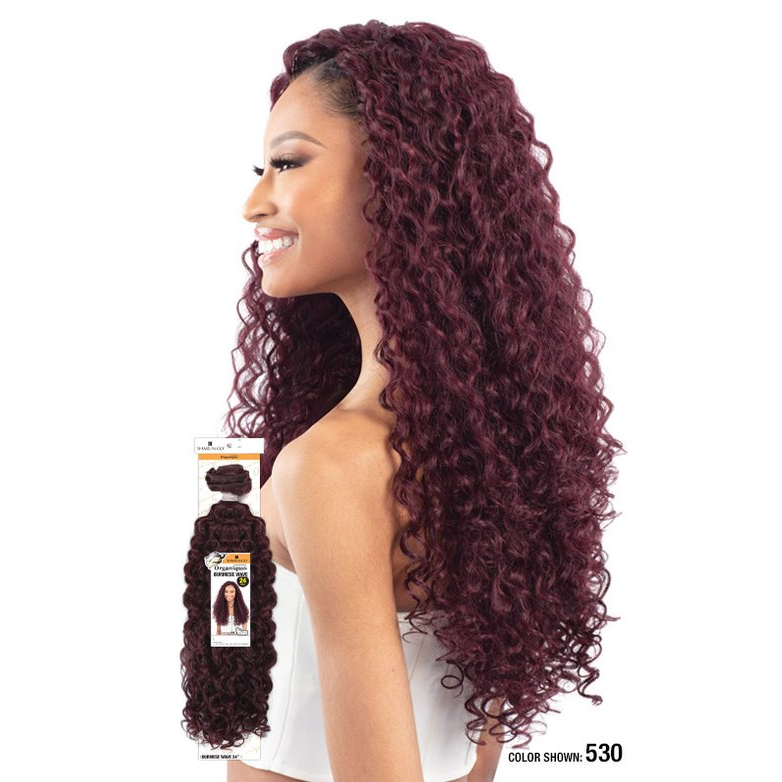 Shake N go Organique Mastermix Synthetic Weave - BURMESE WAVE 24"