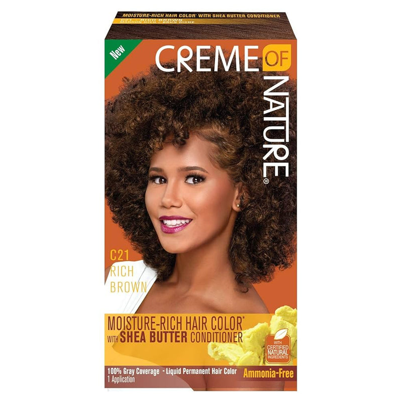 CREME OF NATURE - Liquid Hair Color Kit