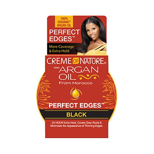 CREME OF NATURE - Argan Oil Perfect Edges Black 2.25oz