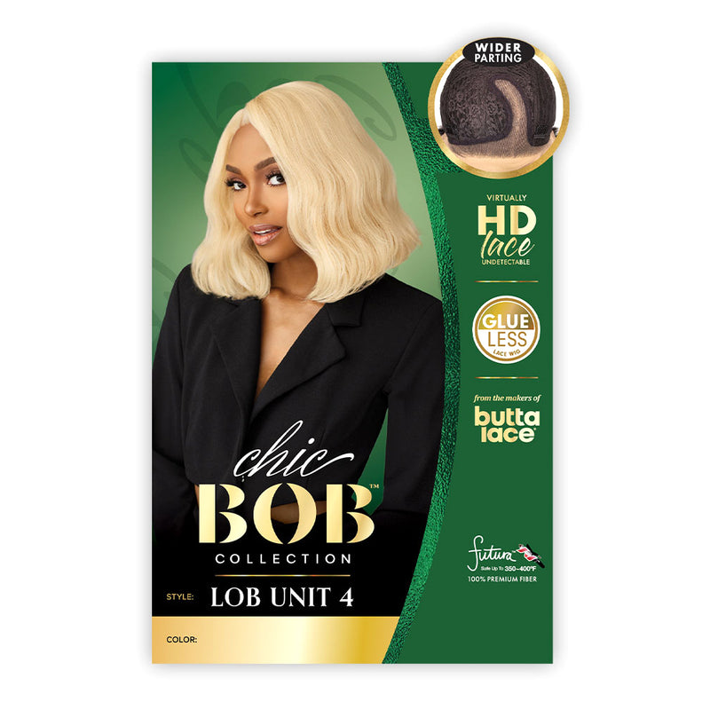 CHIC BOB LOB UNIT 4 - Sensationnel Butta Synthetic HD Lace Front Wig