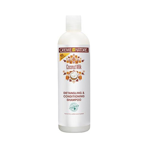 CREME OF NATURE - Detangling & Conditioning Coconut Milk Shampoo 12oz