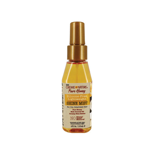 CREME OF NATURE - Pure Honey Silicone-Free Lightweight Shine Mist 4oz