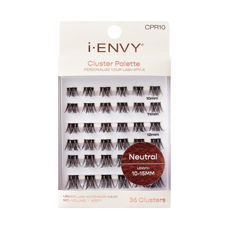 KISS i-ENVY - Neutral Cluster Palette Refill Pack Neutral Length 10-15MM