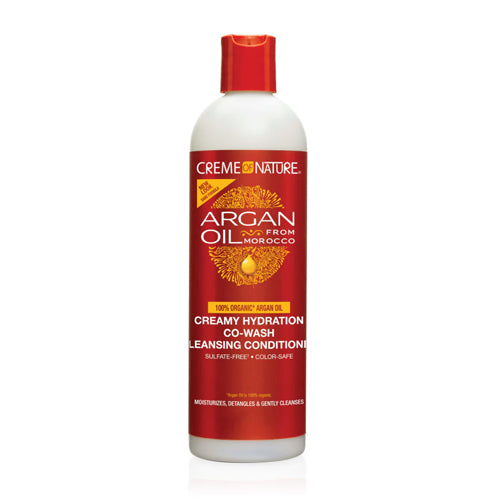 CREME OF NATURE | Argan Pure-Licious Co-Wash Cleansing Conditioner 12oz | Hair to Beauty.