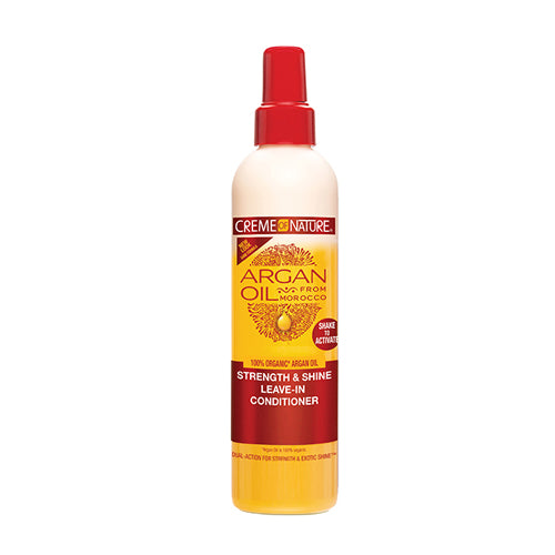 CREME OF NATURE - Argan Oil Strength and Shine Leave-In Conditioner 8.45oz