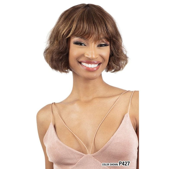 CYNTHIA - Shak N Go Golden Human Hair Wig